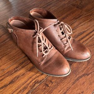 Rocket Dog Lace-up Heeled Booties
